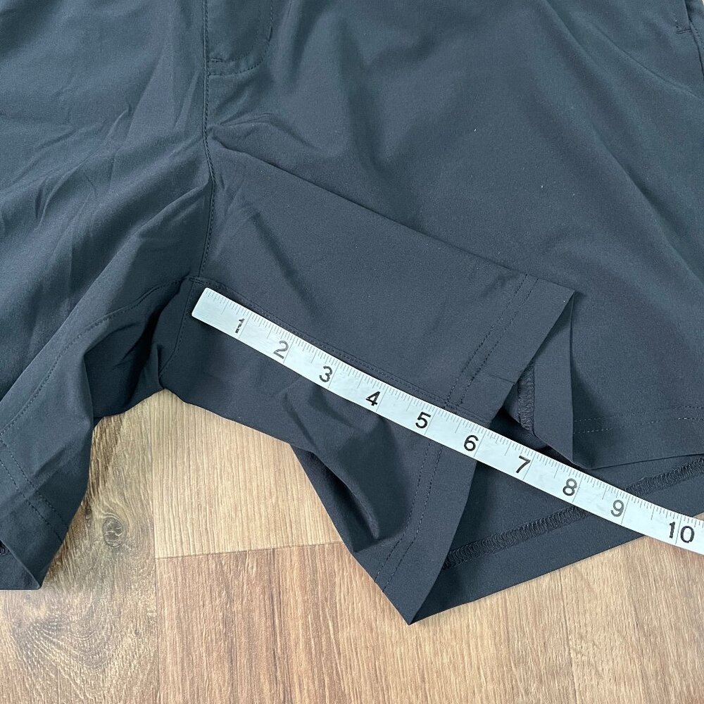 NEW Chubbies The Secret Agents Athlounger Black Workout Sport Shorts Sz L - Picture 7 of 11